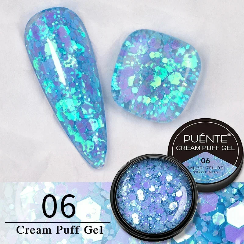 7.5ML Summer Fruit Series Cat Magnetic Gel Nail Polish Green Purple Pink Cat Eye Gel Soak Off UV Nail Art Varnish For Manicure