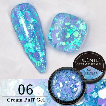 7.5ML Summer Fruit Series Cat Magnetic Gel Nail Polish Green Purple Pink Cat Eye Gel Soak Off UV Nail Art Varnish For Manicure