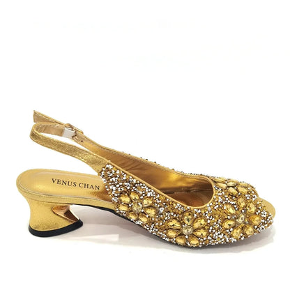 2024 Shoes and Bag for Party Wedding Plus Size Women Shoes 43 High Heels Sexy Ladies Luxery Shoes Women Dress Pumps with Purse