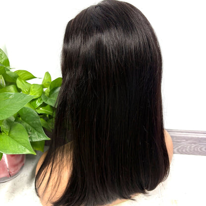 300% Density 13x4 M-Line Lace Frontal Straight Human Hair Wig Bob Wigs 20 22inch Natural PrePlucked Remy Hair Wigs For Women