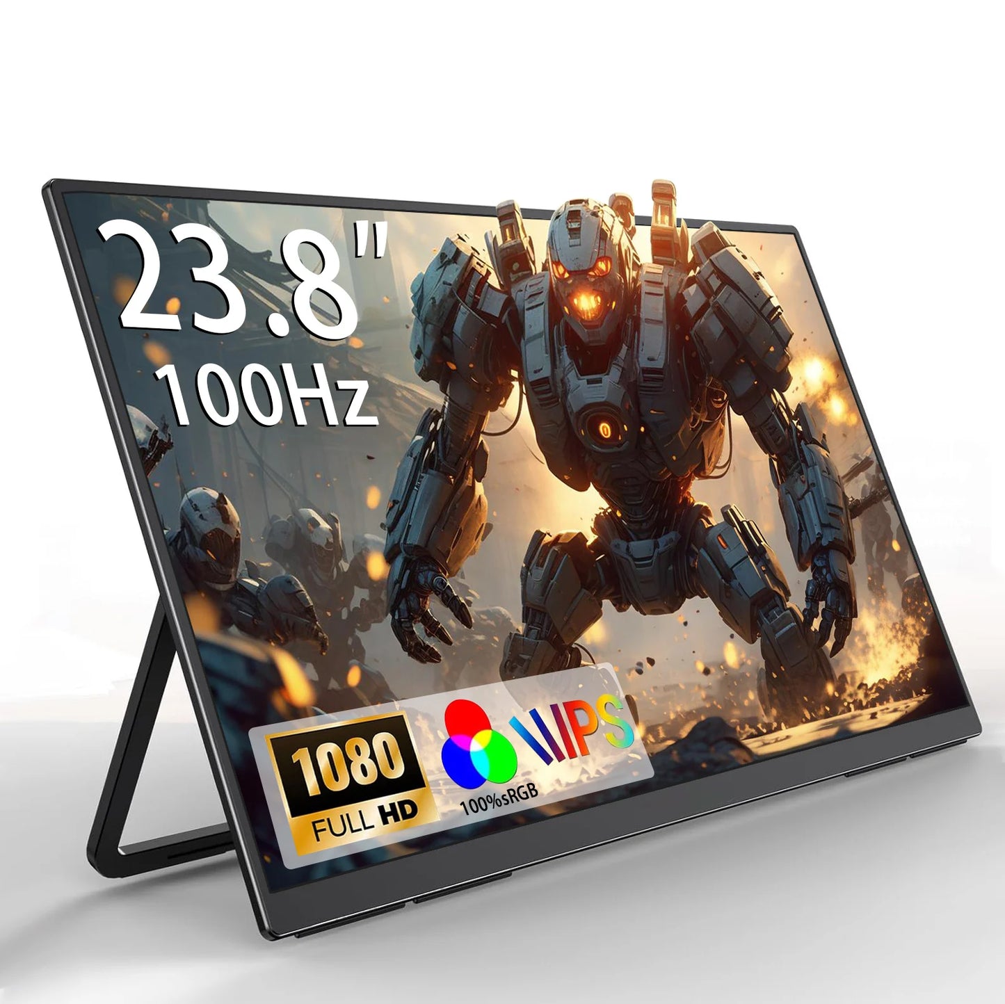 AHXJKA Portable Monitors 21.5/23.8/24.5 Inch 100sRGB Gaming phone Mobile Laptop Extender Second Screen For Steaam/PS4/5/TV/XBox