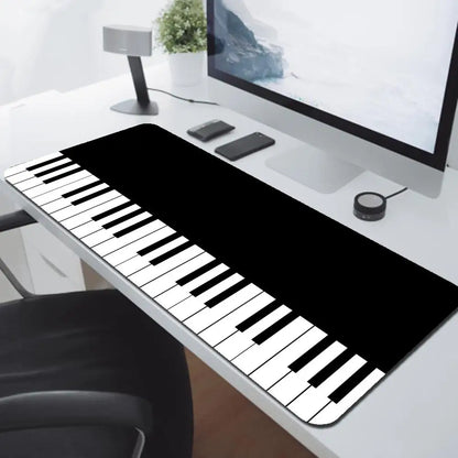 Trend Vintage Music Notes Piano Gaming Mouse Pad PC Laptop Gamer Mousepad Anime Antislip Mat Keyboard Desk Mat For Overwatch