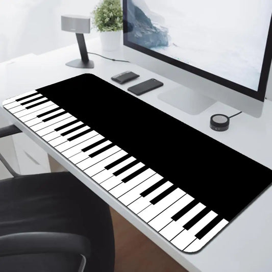 Trend Vintage Music Notes Piano Gaming Mouse Pad PC Laptop Gamer Mousepad Anime Antislip Mat Keyboard Desk Mat For Overwatch