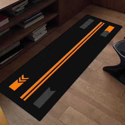 Motorcycle Special Carpet Anti-slip Bedroom Decor Rugs Creative Carpets for Living Room Home Long Strip Floor Mat Washable Rug