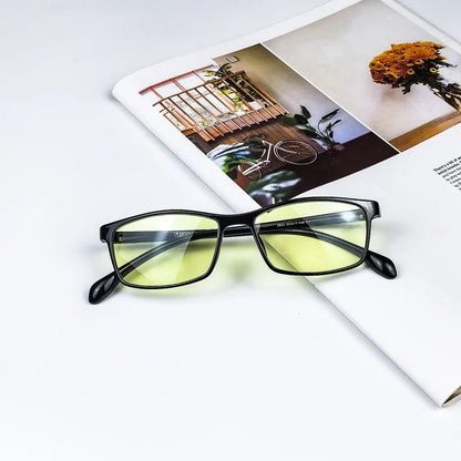 SHINU smart lens reading glasses for man blocking Harmful blue light Release Beneficial blue light EMS TR90 glasses for men