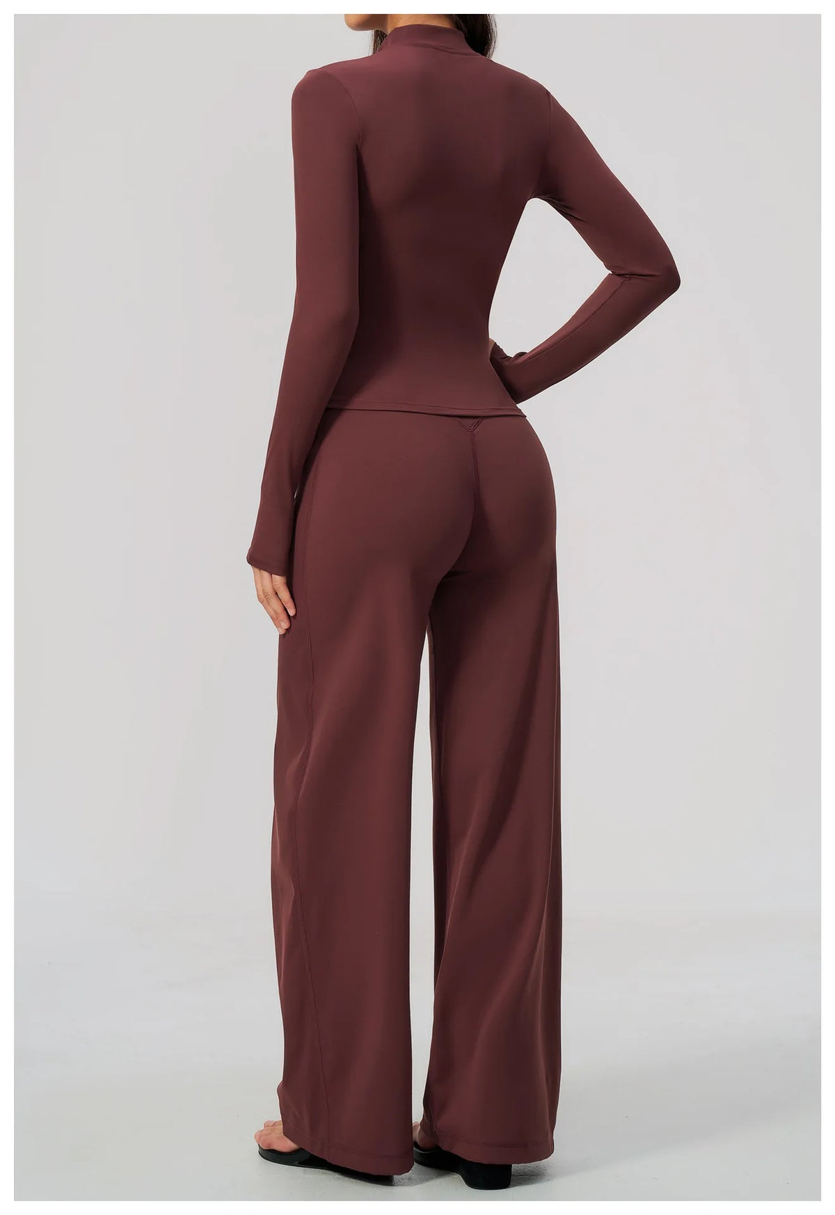 Yoga Set 3PCS Women's Tracksuit Workout Outfit Zipper Fitness Long Sleeved Sports Set Gym Clothes Female Sports Bra Yoga Outfits
