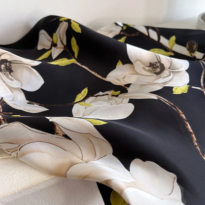 110*110CM Ladies Fashion Beach Summer Thin Printed Hijab Shawl Long Chiffon Scarf Women Muslim Paisley Shawl 2025