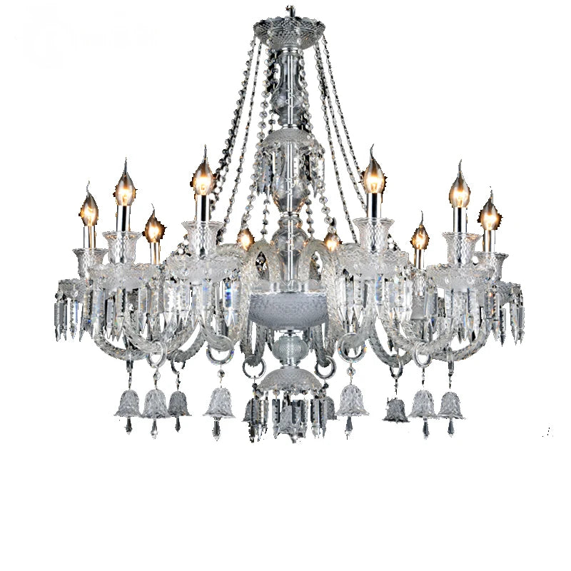 Crystal Chandelier For Kitchen Modern Crystal Chandelier LED Chandelier For Bedroom Transparant Glass Chandeliers 110-240V