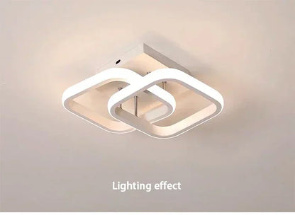 LED Strip Aisle Ceiling Lights Modern Minimalist Living Room Lamps For Balcony Entrance Home Decor Fixtures various styles