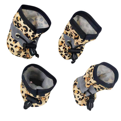 Dog Summer Shoes Soft Anti-slip For Small Medium Dogs Cute Waterproof Adjustable Puppy Footwear Chihuahua Yorkshire Pug Supplies