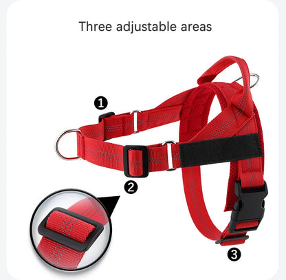 Personalized Reflective No Pull Harness for Small Medium Dog Washable Explosion-proof Comfort Dog Harnesses Pechera Para Perro