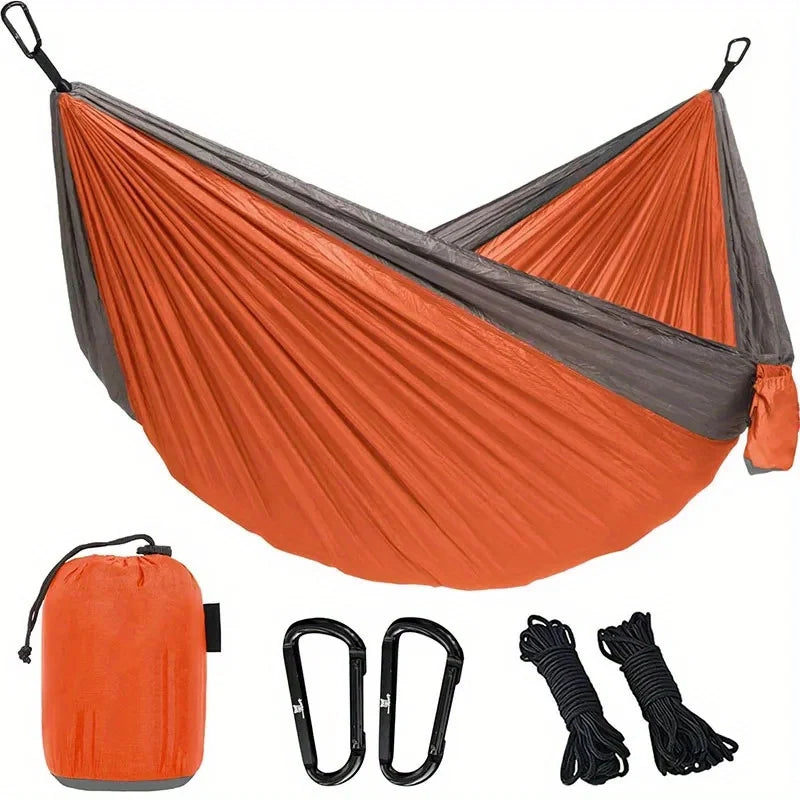 Ultralight Travel Hammock 661.39lbs Capacity Breathable Quick Dry with 2 Carabiners 2 Straps for Indoor Outdoor