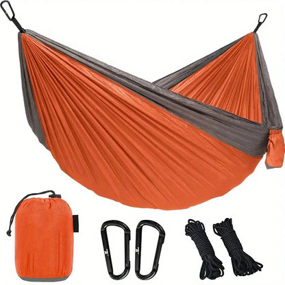Ultralight Travel Hammock 661.39lbs Capacity Breathable Quick Dry with 2 Carabiners 2 Straps for Indoor Outdoor