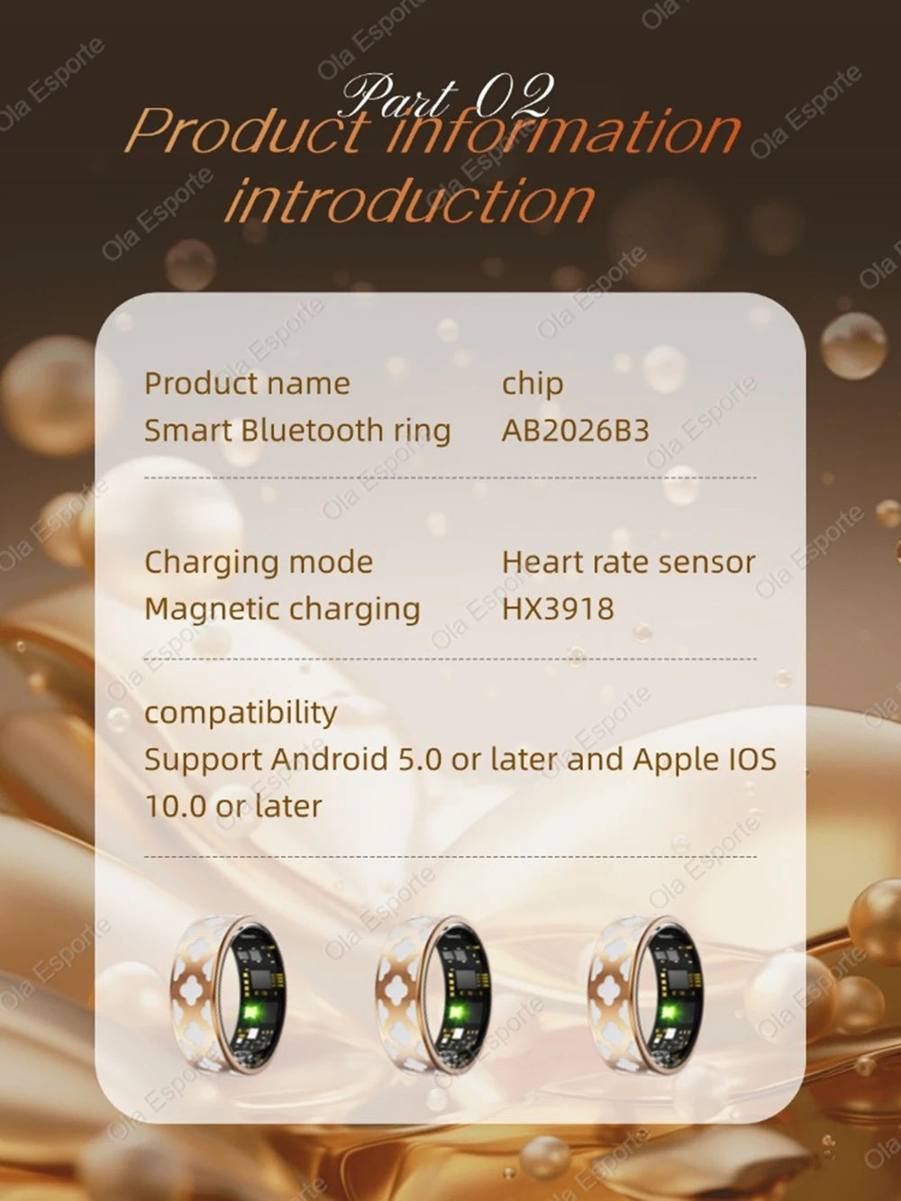 2026 New Women’s Smart Ring Heart Rate/Sleep/Blood Oxygen Monitoring Wireless Call Waterproof Smartring Birthday Holiday Gift