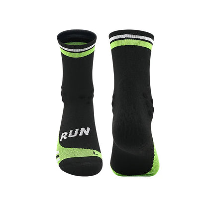 Running Compression Socks Crew Marathon Sport Sock For Man Woman Adult Teenager