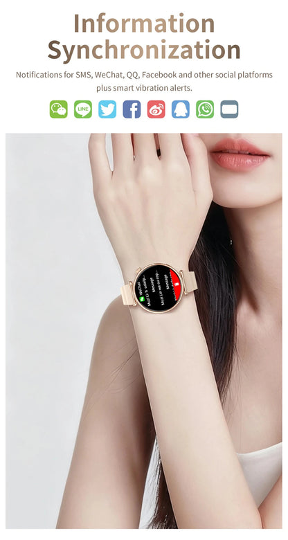 Wirstband Blue Tooth Call Smartwatch NFC Waterproof Music Fitness Tracker Health Monitoring Smart Watch Women Outdoor Sports