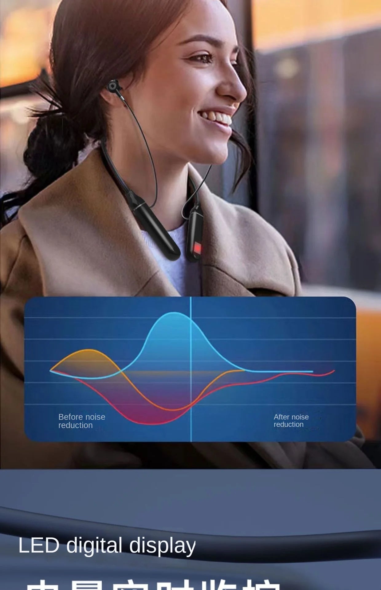 200H Music Time TWS Magnetic Wireless Headphone Neckband Bluetooth 5.2 Earphone headset Sport Waterproof Earbud MP3 player w MiC