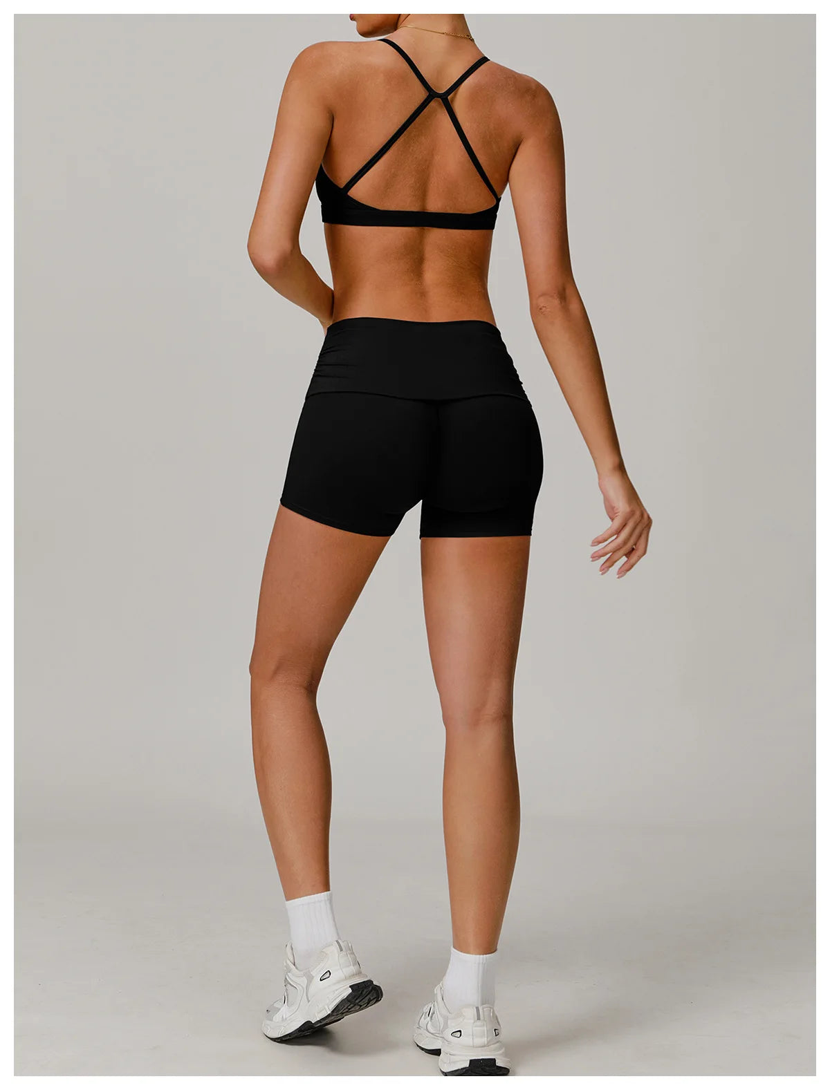 One-piece Suit Women Boilersuit Sports Jumpsuit Zipper Yoga Rompers Backless Sportswear Women Sleeveles Workout Bodysuits Female