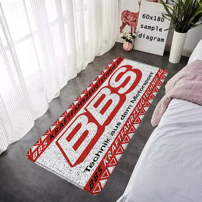 House Entrance Doormat BBS Wheel HubHallway Carpet Living Room Rugs Foot Carpets Bathroom Rug Floor Mats Non-slip Home Decor