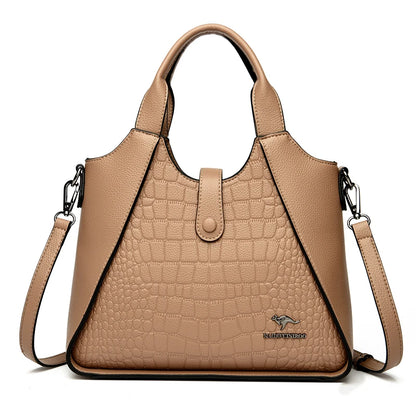 Luxury Designer Handbag Brand High Quality Soft Leather Bags 2024 Sac Crossbody Shoulder Bag For Womens Casual Tote Bag Bolsos