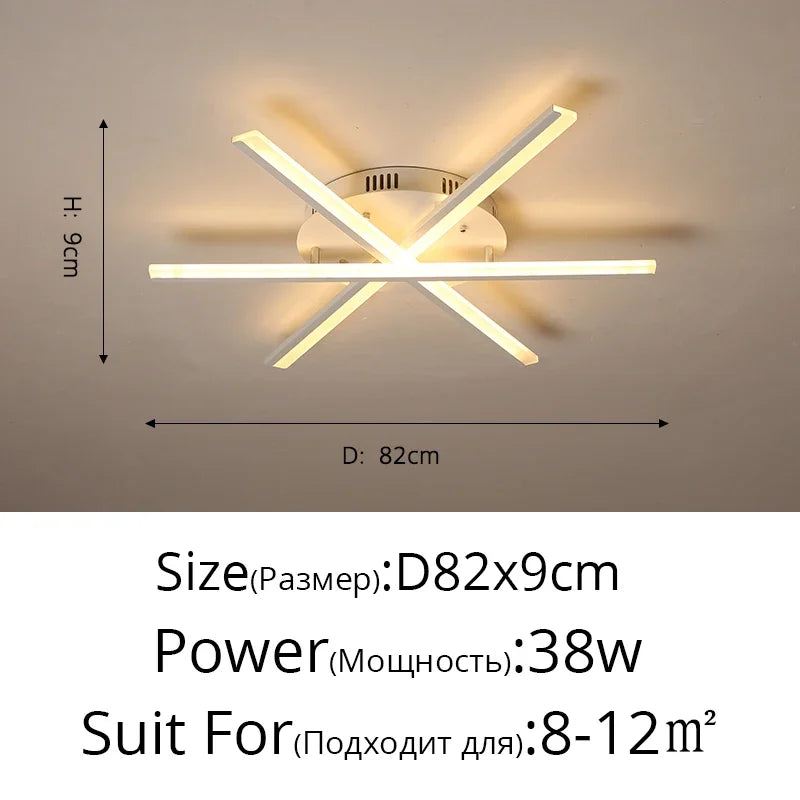 Simple New Modern LED Ceiling Chandelier Indoor Lighting For Living Room Bedroom Corridor Hall Aisle Lamps Lustre Lights fixture