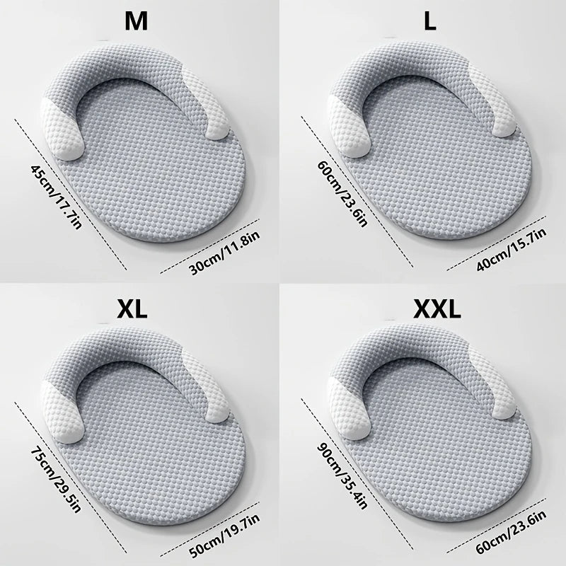 Summer Ice Silk Cooling Dog Bed Oval Breathable Heat Dissipation Cat Mat Pet Nest Cooling Pad for Small Medium Large Dogs Cats