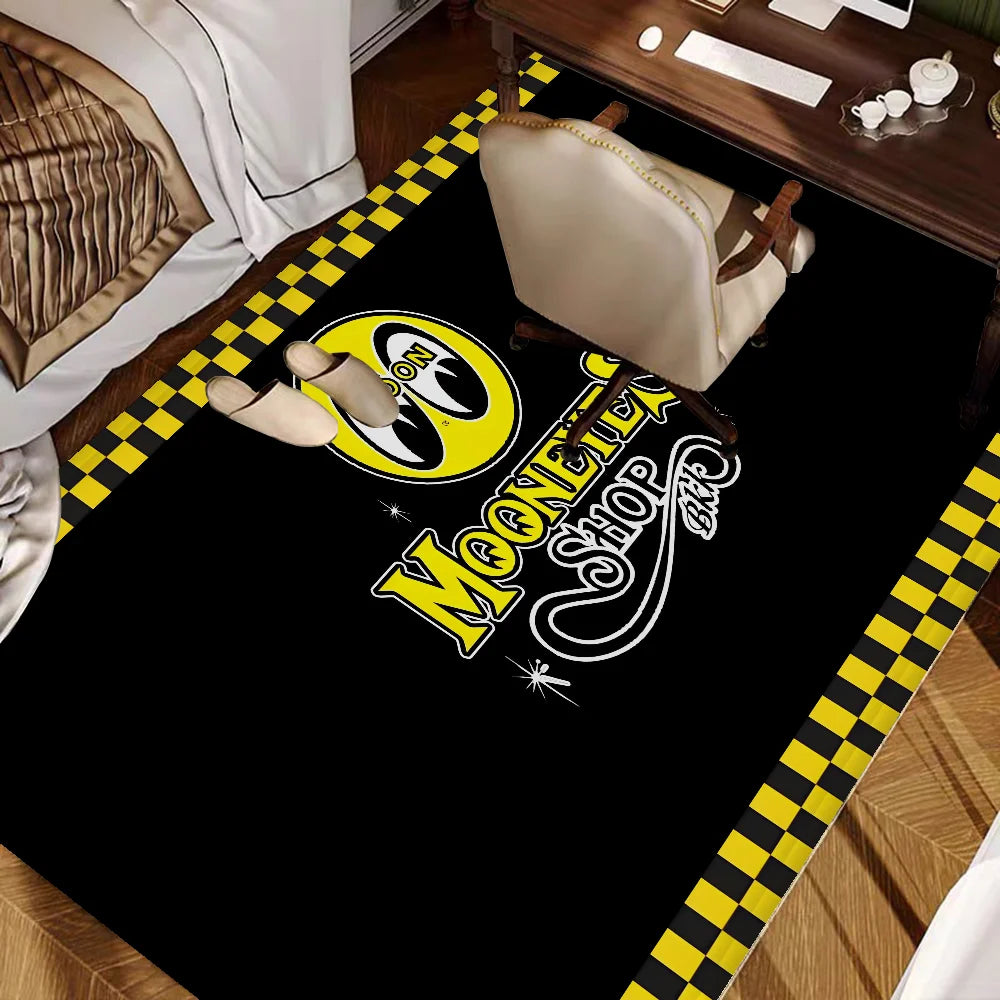 Mooneyes Door Mat Washable Non-Slip Living Room Sofa Chairs Area Mat Kitchen Welcome Doormat