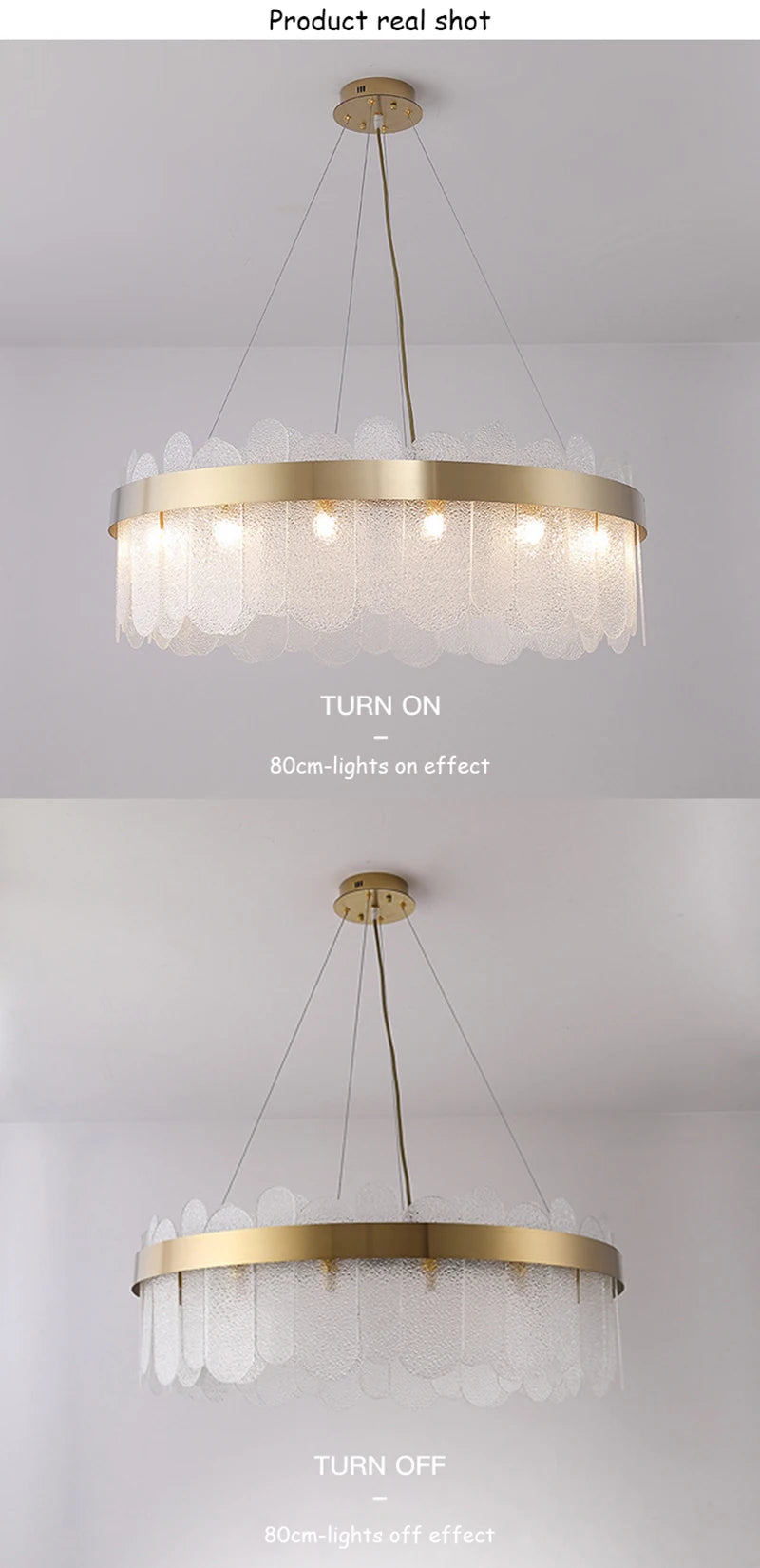 Modern Luxury Lustre Crystal Chandelier Living Room Ceiling Lights Dining Room LED Chandeliers Villa Gold Crystal Pendant Lamp