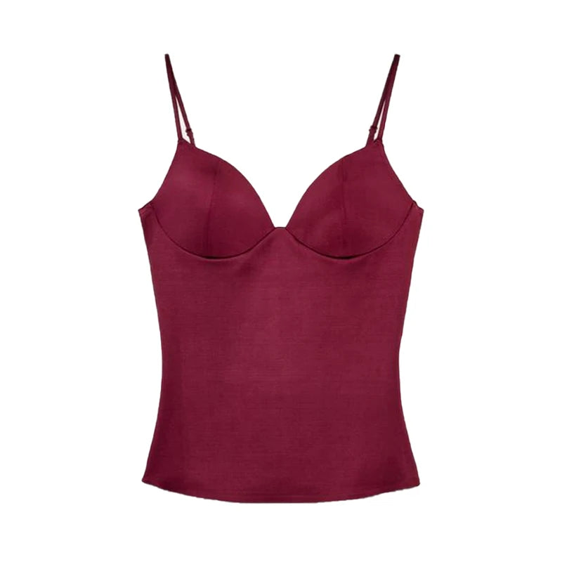 Sexy Women's Knit Ribbed Sling Tops Slim Sleeveless Backless Female Cropped Vest 2026 Spring Summer Lady Beach All-match Corset