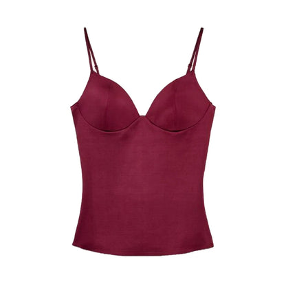 Sexy Women's Knit Ribbed Sling Tops Slim Sleeveless Backless Female Cropped Vest 2026 Spring Summer Lady Beach All-match Corset