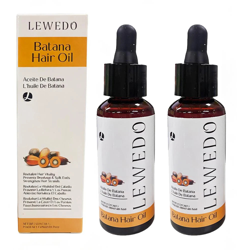 1/2PCs Natural Batana Oil For Hair Growth Pure Batana Oil Hair Shine Strengthen For Women Prevent Hair Loss Eliminate Split Ends