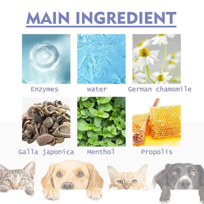 Pet Mouth Spray,Fresh Breath & Teeth Cleaning Spray,Pets Dog Oral Care Spray,Reduce Plaque & Tartar,Healthy Mouth For Dogs