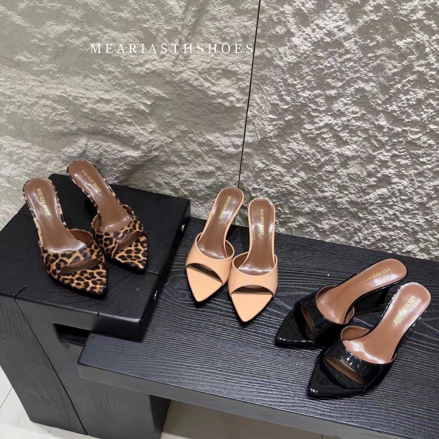 Super-high Heel 12/10/9/7cm Slippers Women Shoes Summer Peep Toe Stiletto Sandals Sexy Party Ladies Shoes Luxury Woman Pumps