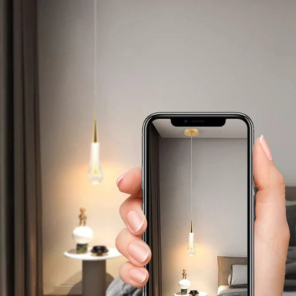 1 PC Modern Home Decor LED Lights Bedroom Lamp Bedside Pendant Light Lamps LED Chandeliers Hanging Light Indoor Lighting