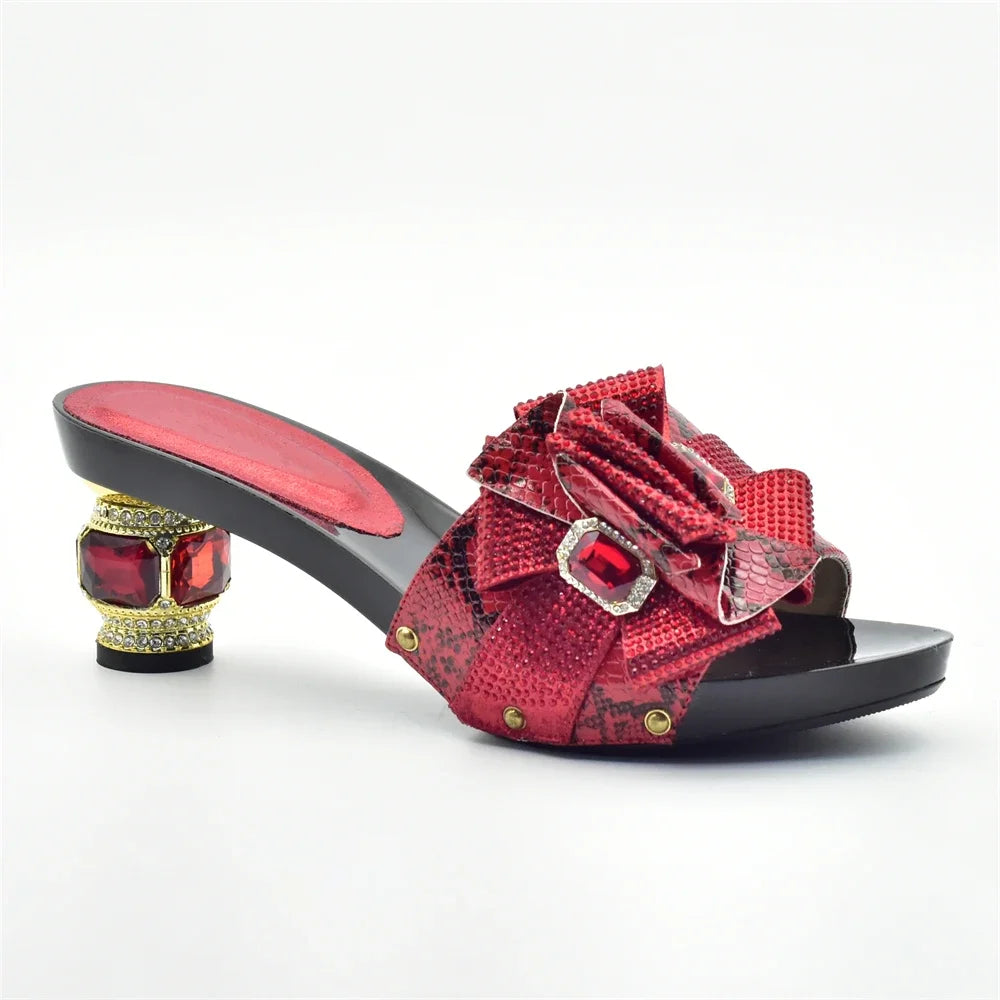 Ladies Pumps Women Shoes Fashion Party Wedding Shoes Decorated with Rhinestone Designer Shoes Women Luxury 2026 Party Shoes