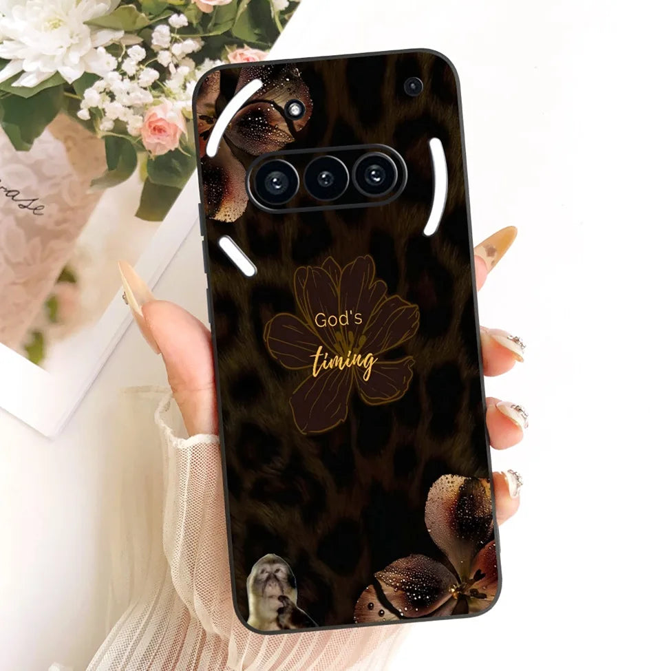 Casing For Nothing Phone (3a) A059 Cover For Nothing Phone 3a Case Silicone Cute Cat Fashion Butterfly Funny Painted