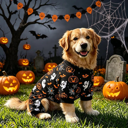 Dog Halloween Pajamas Dog Costumes Pjs Stretchy Funny Pet Costumes Clothes Outfit Pajamas for Medium Dogs