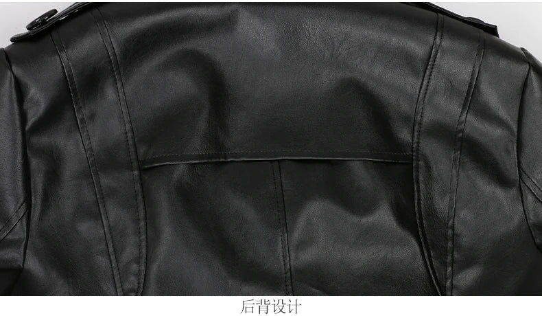 Mauroicardi Spring Autumn Waterproof Black Soft Pu Leather Trench Coat for Women Belt Double Breasted Floor Length Overcoat 2025