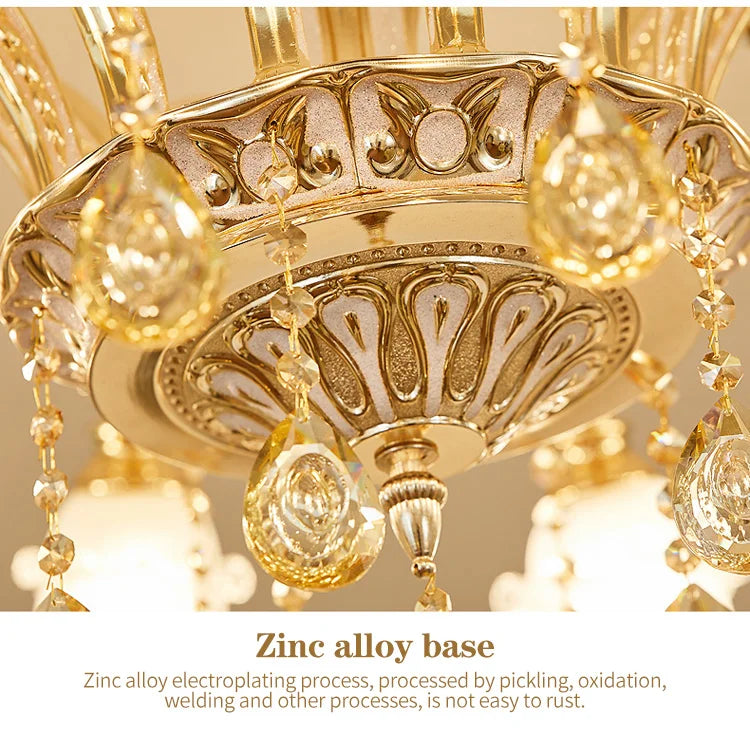 Nordic Modern Luxury Ceiling Chandelier Lighting 2025 Lustre Living Room Hotel Villa Lobby Crystal Hanging Lamp Luminaria Lights