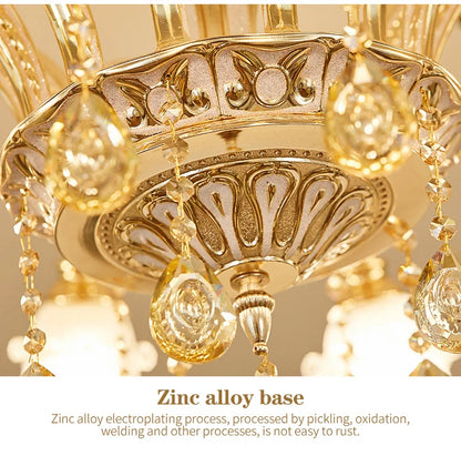 Nordic Modern Luxury Ceiling Chandelier Lighting 2025 Lustre Living Room Hotel Villa Lobby Crystal Hanging Lamp Luminaria Lights