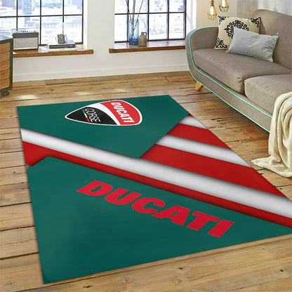 3D Racing Motorcycle Sign Carpet Rug for Living Room Bedroom Home Sofa Decoration,kids Play Non-slip Floor Mat Christmas Gift