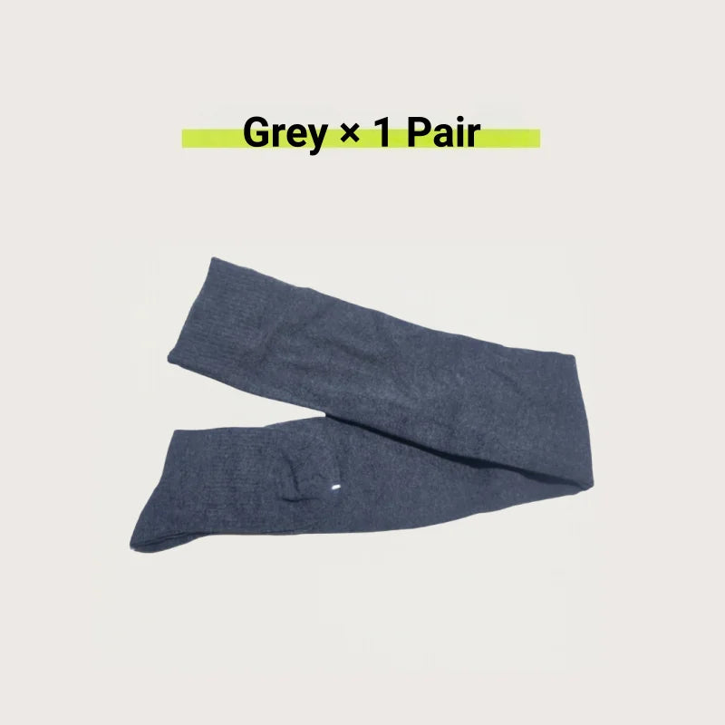 1/2 Pairs Women Over The Knee Socks Cotton Thigh High Socks Black White Blue Colorful Striped Pattern Fashion Casual Daily Wear
