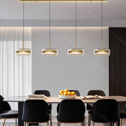 Modern home decor ring led lights pendant light lamps for living room Chandeliers for dining room hanging light indoor lighting