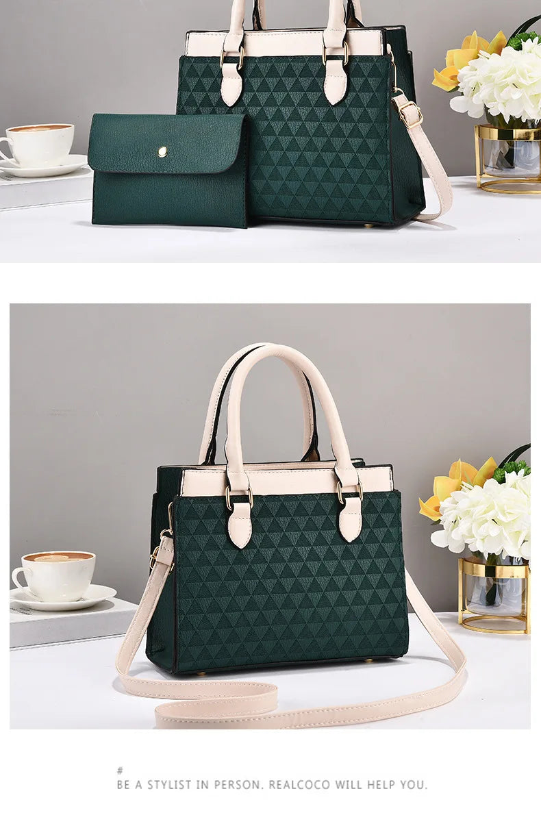 Elegant Women Shoulder Bag PU Leather Ladies Messenger Bag Fashion Single Totes Bag Korean Luxury Lady Handbags Bolsa Feminina