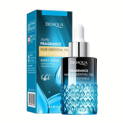 40ml Shiny Fragrance Hair Care Oil | Contains Moroccan Argan Oil | Smooths and Adds Shine, Tames Frizz | Emergency Essential for Dates/Commuting/Travel Photography | a Must-Have for Sofa Lovers, 40ml Per Bottle