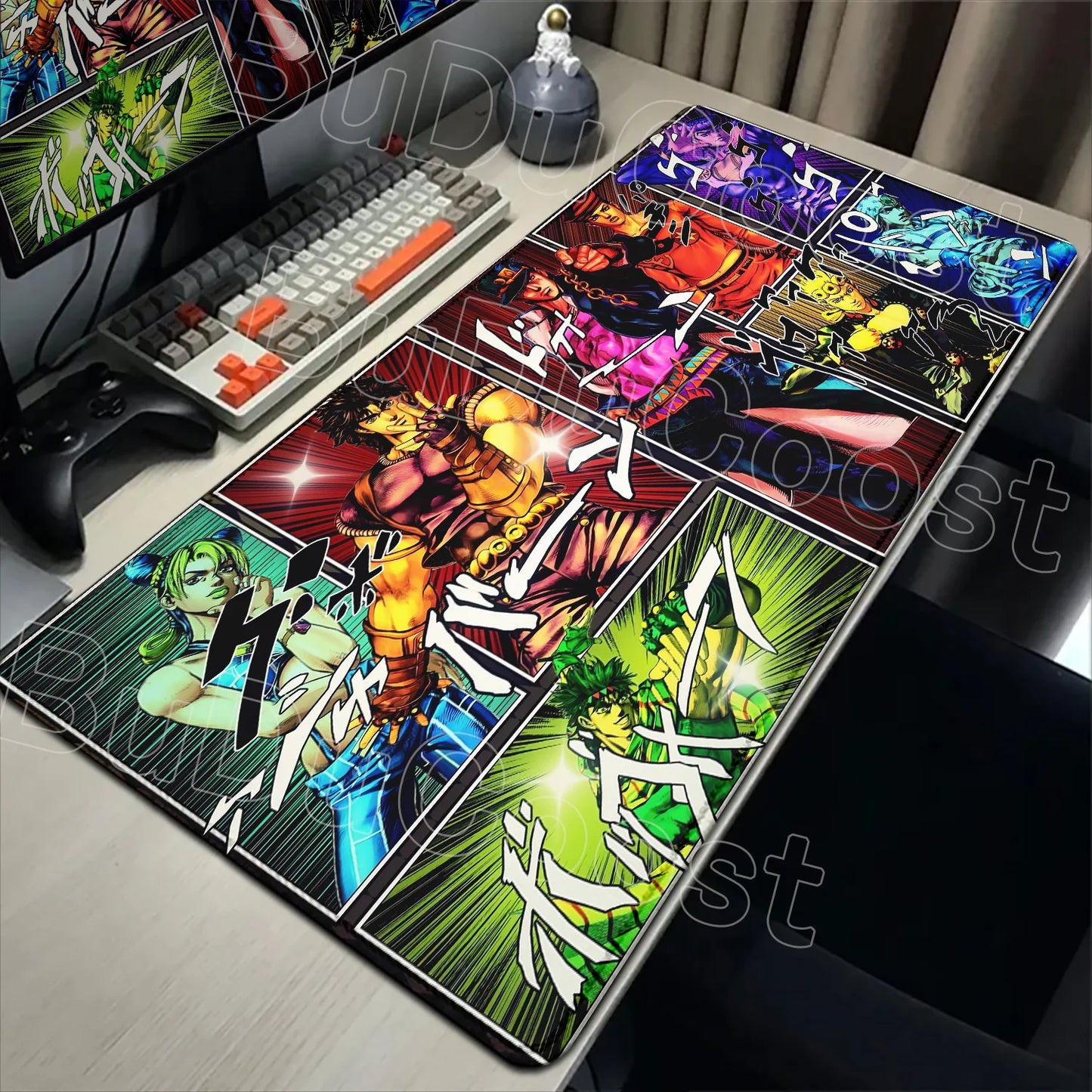 HD J-Jojo B-Bizarre A-Adventure Mouse Pad Gaming 900×400mm Mousepad Xxl Mouse Mat Offices Accessories Keyboard Pad Computer Desk
