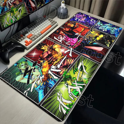 HD J-Jojo B-Bizarre A-Adventure Mouse Pad Gaming 900×400mm Mousepad Xxl Mouse Mat Offices Accessories Keyboard Pad Computer Desk