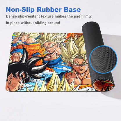 Anime Dragon Ball Non-slip Mousepad Office Laptop Game Keyboard Accessories Goku 90x40cm Computer Deskmat Gaming Carpet Boy Gift