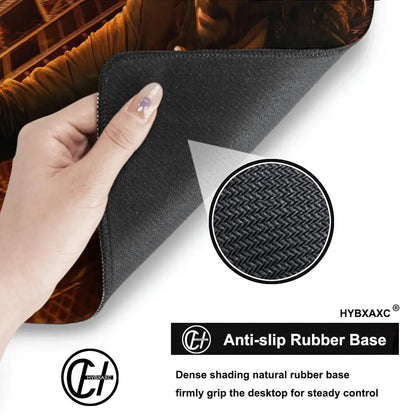 John Wick Mousepad Non-slip Lockedge Office Student Gaming Thickened Large Writing Pad Cushion 100x50