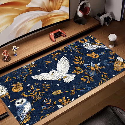 Radio Dj Large Professional Game Mouse Pad Keyboard Gamer Office Accessories Desk Mat Anime XXL Anti-Slip Desktop Mat Floor Mats